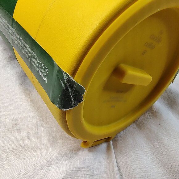 Cuddle Collab Pet Water Bottle Bowl Cat Dog Travel Green Yellow Heavy 46 Oz. - Picture 16 of 16